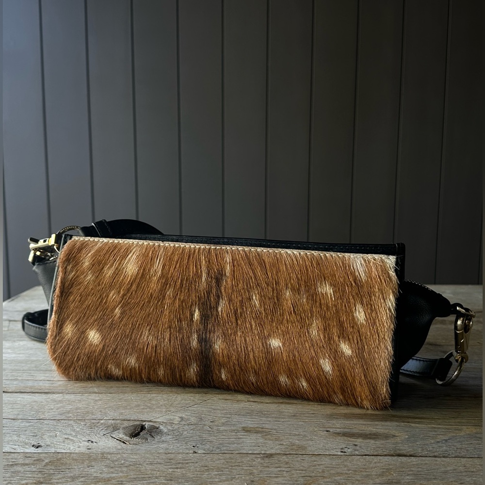 Alexander Wang RARE Deer Fur Bag / Animal Print Y2K Bag 
Baguette Bag /Pony Hair